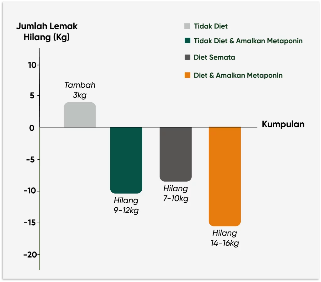 metaponin malaysia jumlah lemak